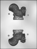 CK Products 3-1/2-Inch 3-D Rooster Chocolate Mold