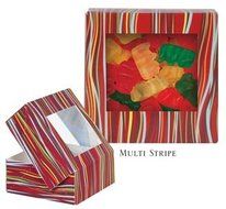 Six Corner Auto Bottom Candy Box - White - Case of 250 N6