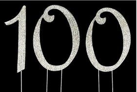 21 Silver Rhinestone Crystal Cake Topper Silver, Gold Numbers, Letters, Bling Love, Wedding, Birthday, Anniversary... N16