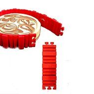 Sher 4Pcs/lot Magic Bake Snakes Grade Silicone Bake All Cakes Cake Mould Tools N2
