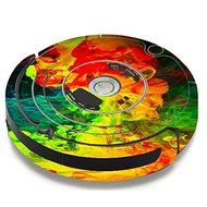 Skin Decal Vinyl Wrap For IRobot Roomba 650 655 Vacuum / Smoke Cloud Colors