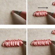 NALATI 8pcs Russian Stainless Steel Tips Tulip Sphere Whip Cream Buttercream Icing Piping Nozzles DIY Baking Tools... N6