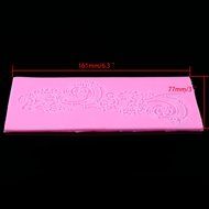 Whosee Style#4 3D Silicone Mold Fondant Cake Chocolate Decor Baking Mold Random Color