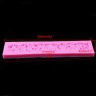 Whosee Style#4 3D Silicone Mold Fondant Cake Chocolate Decor Baking Mold Random Color N2