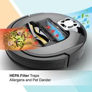 RolliBot Robot Vacuum Cleaner - Sweeping, Mopping, Cleaning Vacuum Robot with UV Sterilization, Automatic Recharging... N19