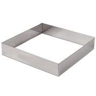 de Buyer Stainless Steel Square Ring Mold - 1.7-inch x 9.4-inch