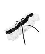 Weddingstar Bridal Toss Garter, Jet Black