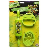 Zak Designs TNTR-S100 Ninja Turtles 3 Piece Kids Baking Set for Cookies, Decorated