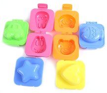 Mold - TOOGOO(R)6 pieces boiled egg sushi rice Mold Bento Maker Sandwich Cutter Decorating Mould N4