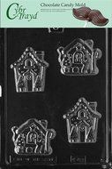 Cybrtrayd C410 Gingerbread House Life of the Party Chocolate Candy Mold with Exclusive Cybrtrayd Copyrighted Chocolate...