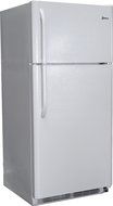 New Diamond Elite 19 Cu Ft Gas LP Propane White Top Freezer Refrigerator