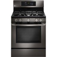 LG LRG3081BD 30" Black Stainless Steel Gas Sealed Burner Range - Convection N2