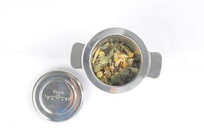 Loose Leaf Tea Infuser - Stainless Steel - [FREE Cute Silicon Tea Steeper] - Your Perfect - Single Cup - Tea Strainer... N6
