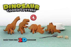 SUCK UK Bake your own 3D Dinosaur - Brachiosaurus N2