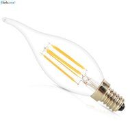 ELINKUME 2W Candelabra LED Bulbs, 20W Light Bulbs Equivalent, LED Warm White 2700K Chandelier LED Bulb, E12 Candelabra... N18