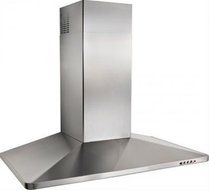 Best K3490CMSS 36" Vista Wall Mounted Chimney Hood with 500 CFM Internal Blower Heat Sentry Dishwasher-safe Stainless...