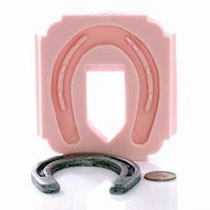 Horse Shoe Silicone Mold Chocolate, Fondant, Candy, Soap, Resin, Clay, Wax Flexible and Easy to Use