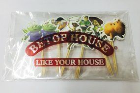 Betop House Set of 24 Pieces Toy Story Themed Decorative Cupcake Topper for Kids Birthday Party Baby Shower N2