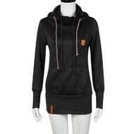 Hooded Tops,Morecome Womens Fashion Fitted Long Sleeve Pullover Shirt Coat N12