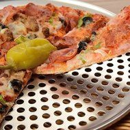 New Perforated Pizza Pan Round Nonstick Baking Tray Aluminum Kitchen Bakeware Pizza Pans Other Kitchen &amp; Dining...
