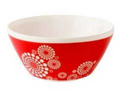 Pyrex Vintage Charm Tickled Pink 10 cup Mixing Bowl