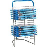 Atlantic - Nestable Wire 16-Blu-Ray Rack "Product Category: Av Media Storage/Cd/Dvd Storage"