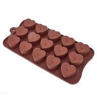 Sher Love Shaped Sugarcraft Silicone Mold for Candy/Cookie/Jelly/Chocolate