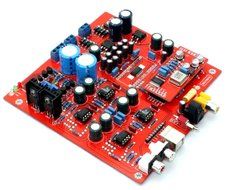PCM1794 + WM8805 DAC Decoder Board (Excluding USB Daughter Card)