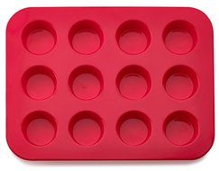 Small Silicone Mini Muffin Pans - Non-Stick Bakeware for Muffins, Cakes and Cupcakes - 12 Cups Silicone Mold /... N7