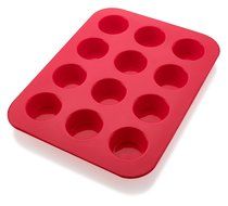 Small Silicone Mini Muffin Pans - Non-Stick Bakeware for Muffins, Cakes and Cupcakes - 12 Cups Silicone Mold /... N8