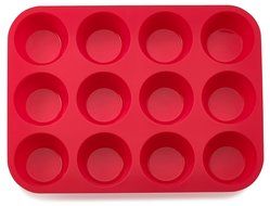 Small Silicone Mini Muffin Pans - Non-Stick Bakeware for Muffins, Cakes and Cupcakes - 12 Cups Silicone Mold /... N11