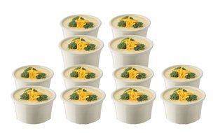 Libbey 18-Piece Just Baking Ceramic Crock Set, White