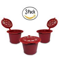 Reusable Nespresso&reg; Capsules (3-pack) | Compatible with Essenza, Inissia, Milk, Citiz, Gran Maestra, Maestria,...