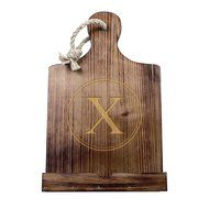 Cathy's Concepts Personalized Wooden iPad &amp; Recipe Stand, White, Letter W N10