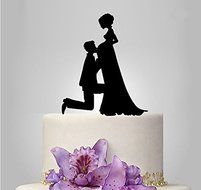 ShinyBeauty Bicycle-Cake-Topper,Acrylic Wedding Cake Topper (Design 5) N3