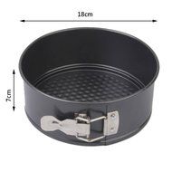 Non-stick Coated Round Cake Pan Bakeware with Loose Base 7 Inch N3
