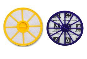 2 Sets Replacement Hepa Filter Pre Post-motor Filter for Dyson DC14 Primary Blue Foam Filters &amp; Purple Post-motor... N2