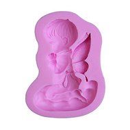 Dachun Baby Angel Wing Fondant Silicone Sugar Craft Mold, Mini N3