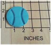 Baseball Cookie Cutter and Stamp #1074 N2