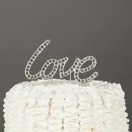Happily Ever After Wedding Cake Topper, Gold Fairytale Princess Decoration (Happily Ever After - Gold) N54