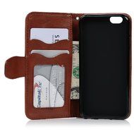 iPhone 6S Plus Case,iPhone 6 Plus Case (4.7") - Wallet Embossed Totem Flower Design Folio PU Leather with Stand... N19