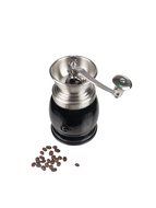 Manual Coffee Grinder by Sky Solutions - Ceramic Conical Burr Coffee Grinder. Midnight Black, made with Stainless... N3