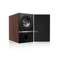 KEF Q100 Bookshelf Loudspeakers - Black Oak (Pair) N2