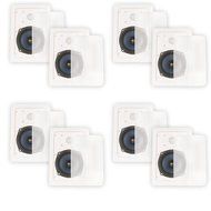 Blue Octave LW52 In Wall Speakers Home Theater Surround Sound 2-Way Speaker 4 Pair Pack