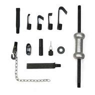 13PC Heavy Duty Dent Puller w/10lbs Slide Hammer Auto Body Truck Repair Tool Kit