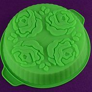 Sher DIY Silicone Flower Cake Mold Chocolate Mold Random Color