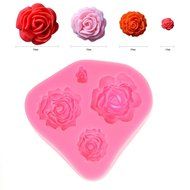 Rbenxia Silicone Cake Mold 20-cavity Half Circle Lollipop Party Cupcake Baking Mold Cake Pop Stick Mold Tray Pink N14