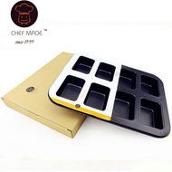 N J Z Y 8 Cup Non-Stick Steel Cakes Bakeware Baking Mold Muffins Pan Muffins Cup Cupcake Maker