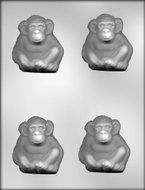 CK Products 2-3/4-Inch Sitting Monkey Chocolate Mold