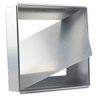 Aluminum Alloy 10 Inch Edge Square Cake Mould / Cake Pan, Drop Bottom